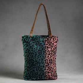 Buy Phulkari Embroidery Canvas Cotton Tote Bag Online at iTokri.com