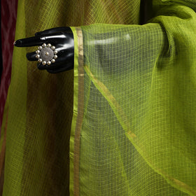 Plain cotton kota doria dupatta 22 - handcrafted