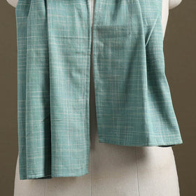 Green Plain Cotton Stole