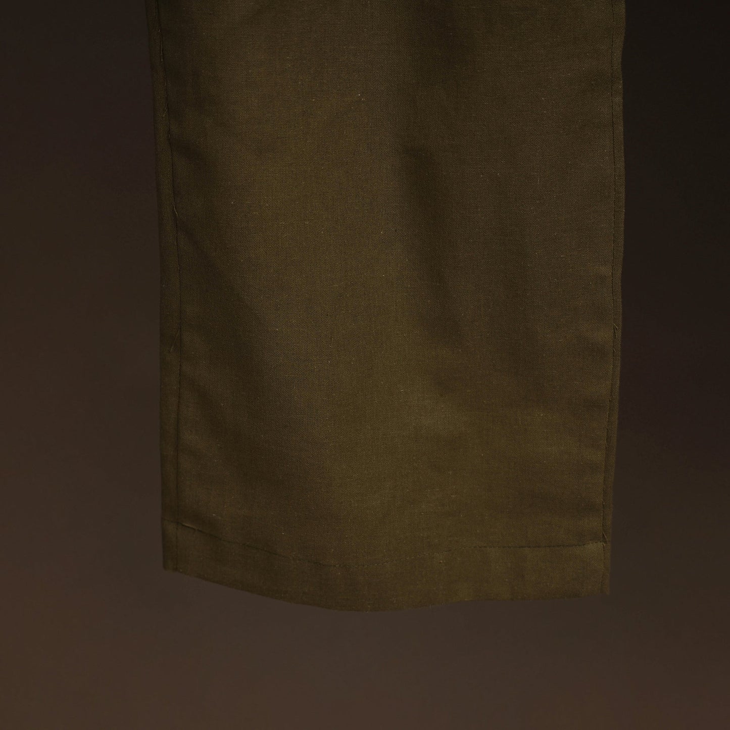 Green - plain flex cotton elasticated palazzo 04