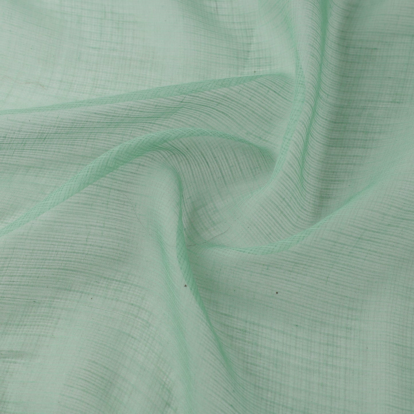 Green - plain weaving cotton kota doria fabric 05