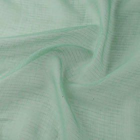 Green - plain weaving cotton kota doria fabric 05