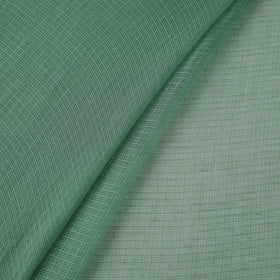 Green - plain weaving cotton kota doria fabric 05