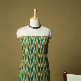 Pochampally ikat 3pc cotton unstitched dress material 49