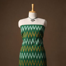 Pochampally ikat cotton 2pc unstitched dress material