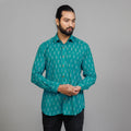 Buy Pochampally Ikat Cotton Men Full Sleeve Shirt Online at iTokri.com
