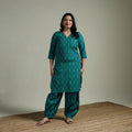 Pochampally ikat cotton co-ord set for women 15