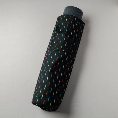 Green Pochampally Ikat Cotton Yoga Mat Bag 