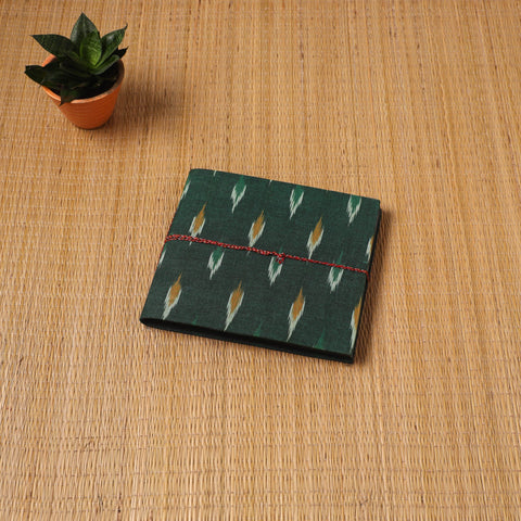 Pochampally ikat fabric cover handmade paper photo album (9