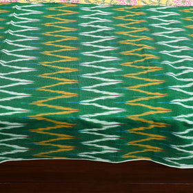 Pochampally Ikat with Sanganeri Patch Cotton Bedsheet Set