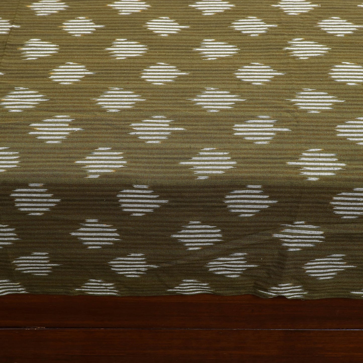 Pochampally Ikat with Sanganeri Patch Cotton Bedsheet Set