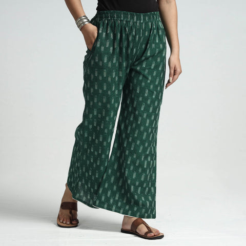 Buy Kalamkari Block Printed Cotton Elasticated Palazzo Online at iTokri.com