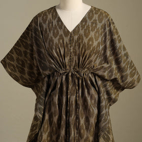 Pochampally Ikat Weave Cotton Kaftan (Medium)