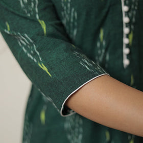  Pochampally Ikat Weave Cotton Straight Kurta 01 