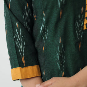   Pochampally Ikat Weave Cotton Straight Kurta 05 