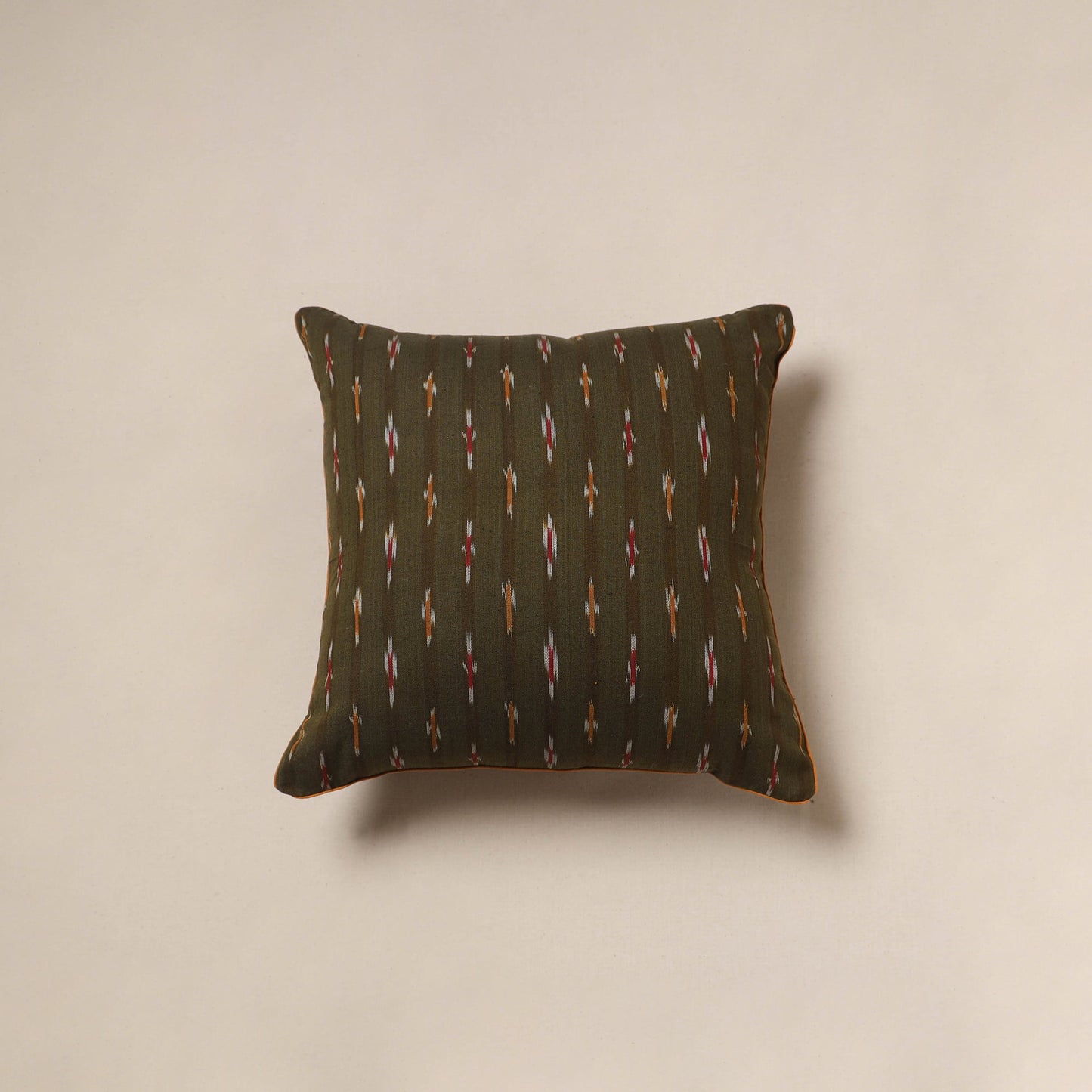 Pochampally ikat weave cushion cover 15 - handcrafted