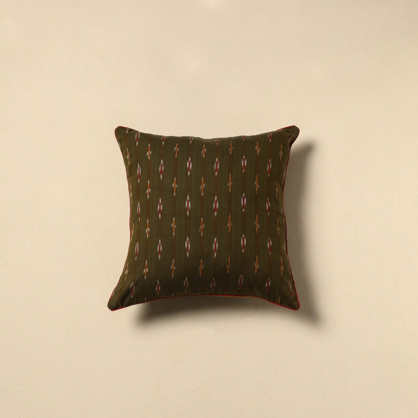 Pochampally ikat weave cushion cover 34 - handcrafted
