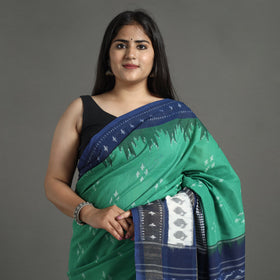  Pochampally Ikat Weave Pure Handloom Cotton Saree 01 Online 