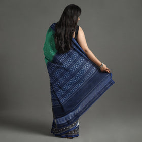  Pochampally Ikat Weave Pure Handloom Cotton Saree 01 Online 