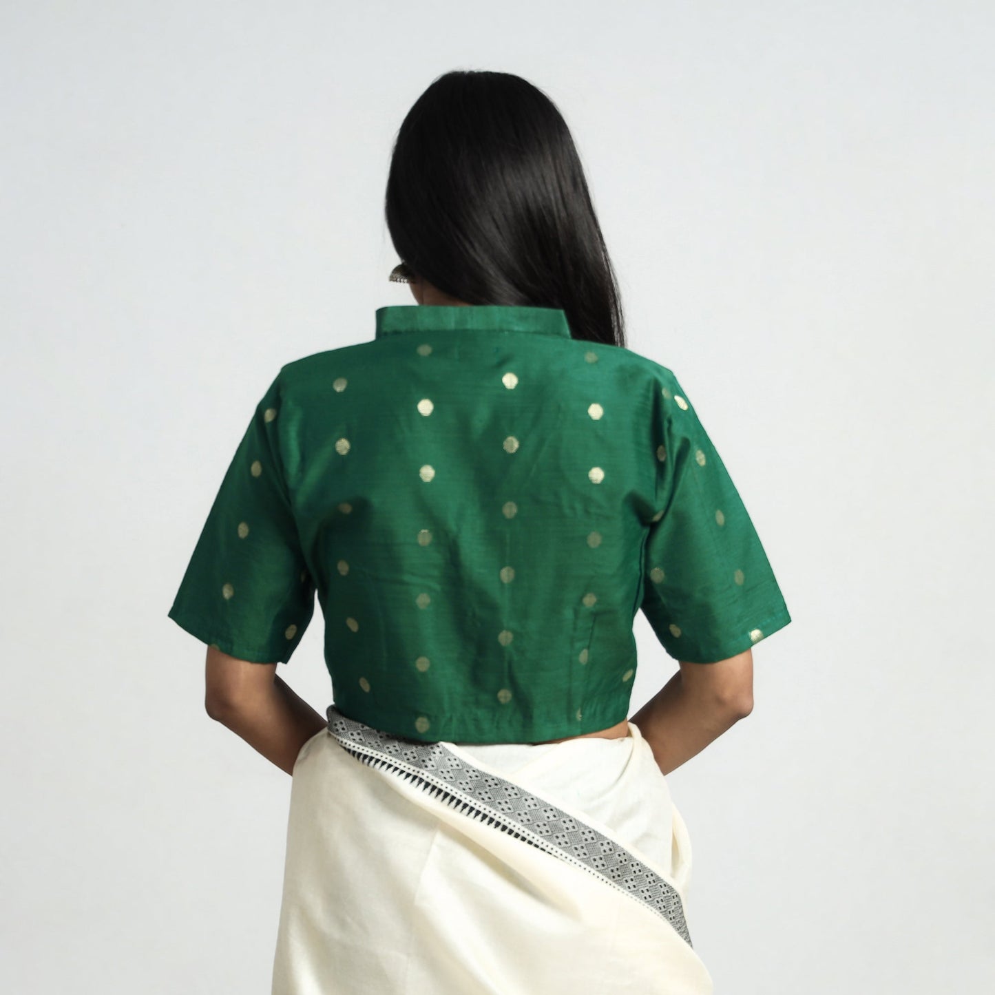 Silk Stitched Blouse