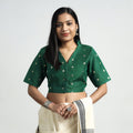 Silk Stitched Blouse