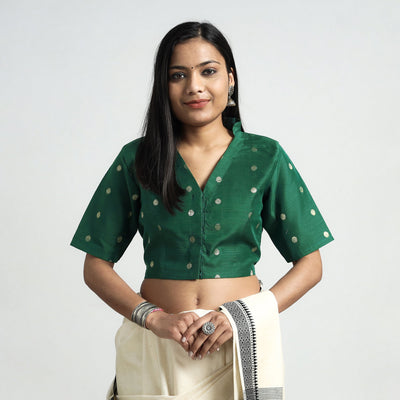 Silk Stitched Blouse