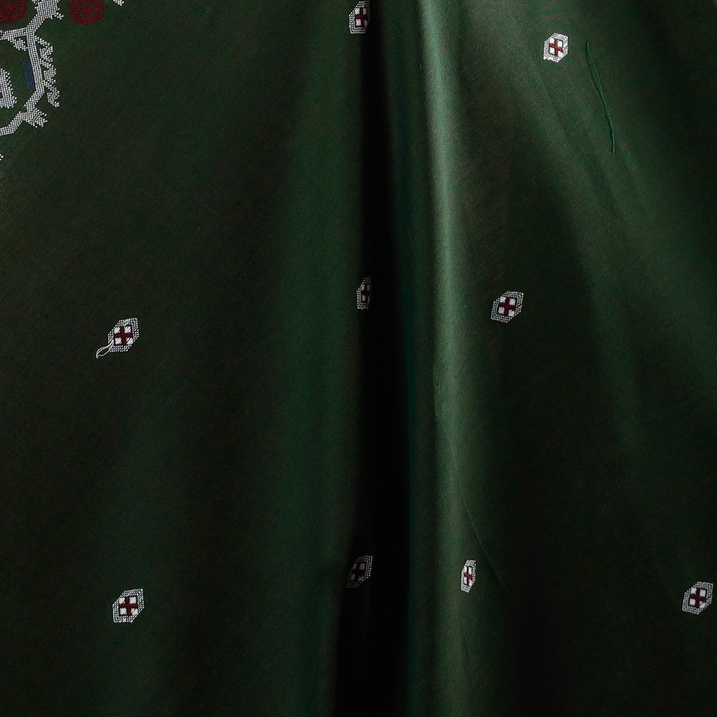 Prewashed cotton jacquard fabric 04 - handcrafted