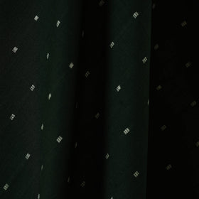 Green - prewashed cotton jacquard fabric 06 - handcrafted