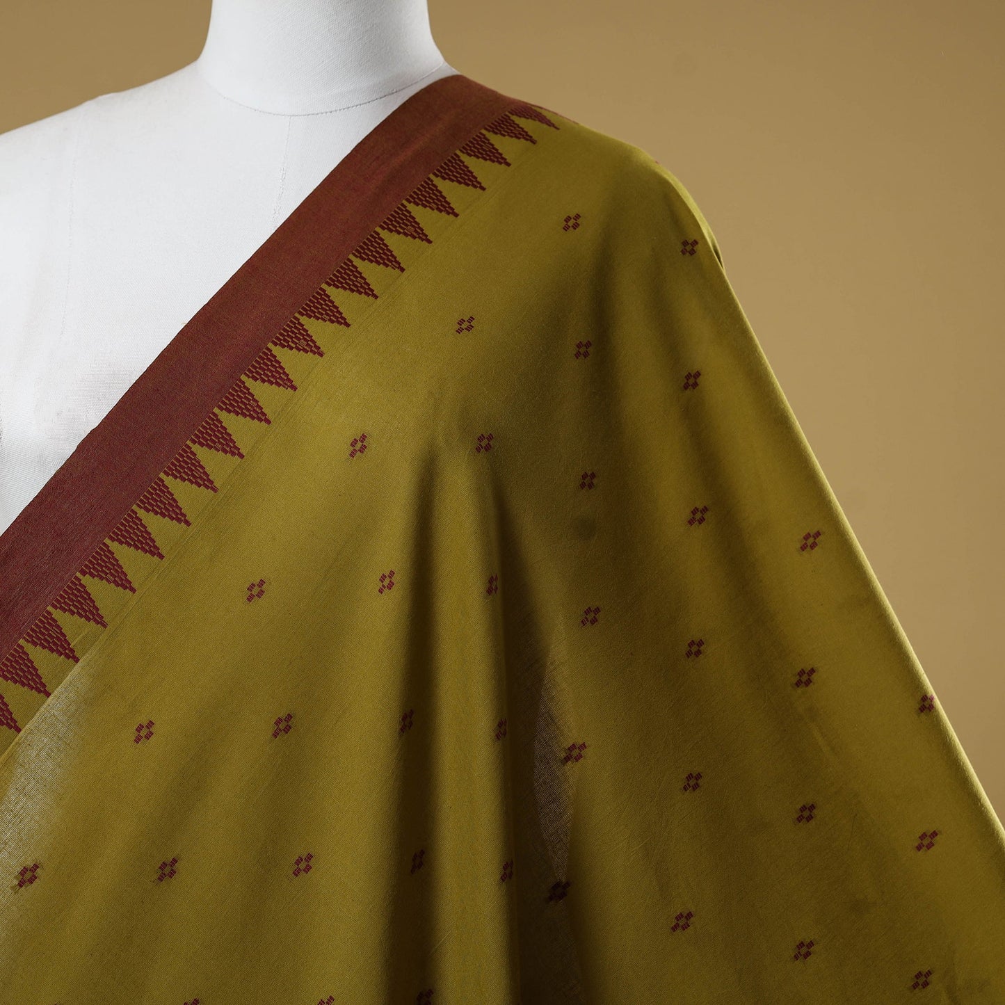 Prewashed cotton jacquard fabric 06 - handcrafted