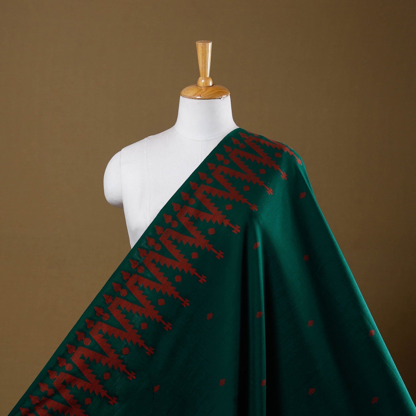 Prewashed cotton jacquard fabric 07 - handcrafted