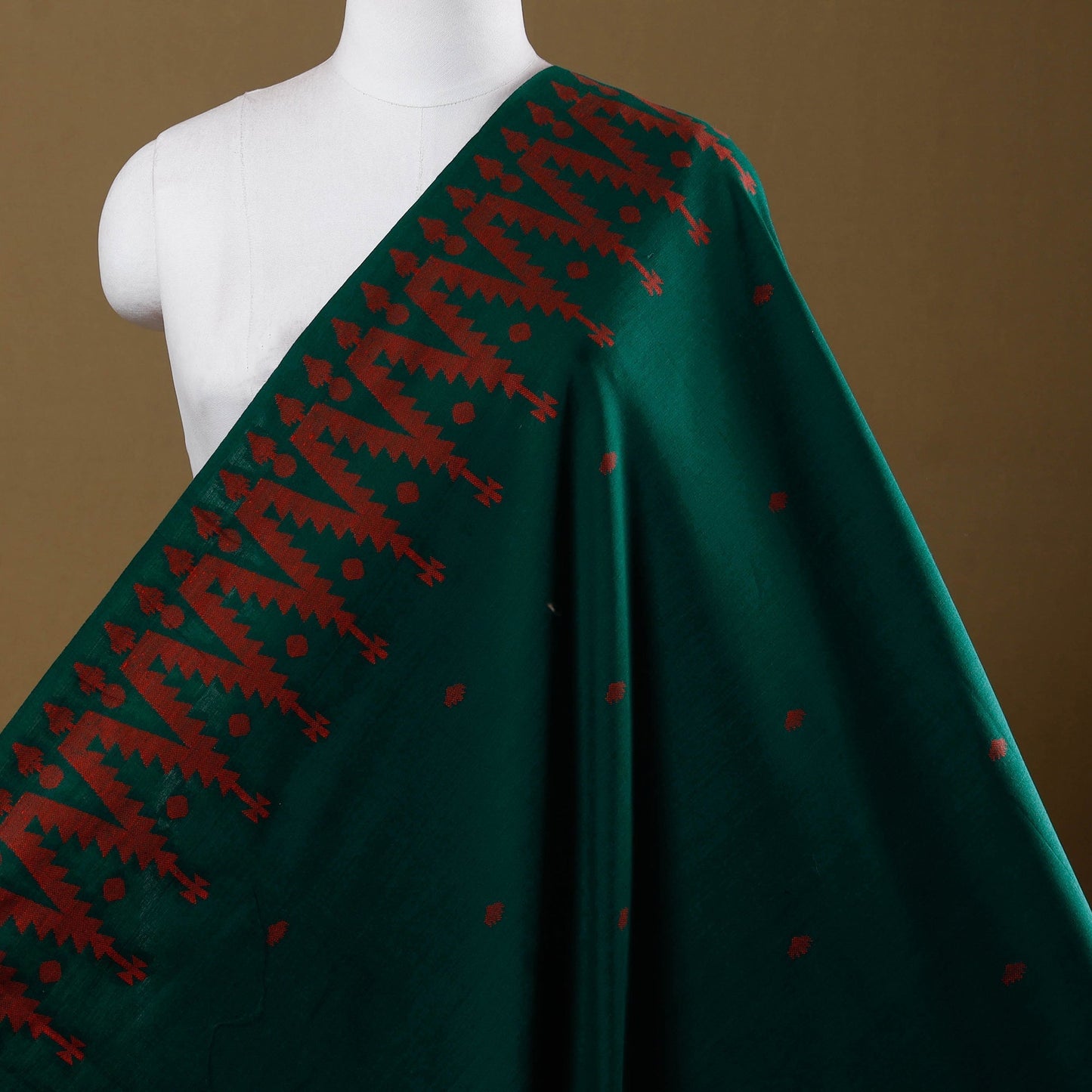 Prewashed cotton jacquard fabric 07 - handcrafted