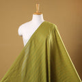 Green Prewashed Cotton Jacquard Fabric