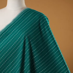 Green - prewashed cotton jacquard fabric 16 - handcrafted