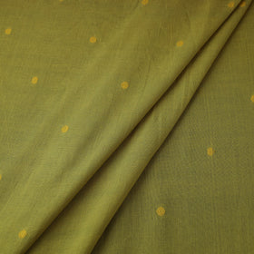 Green Prewashed Cotton Jacquard Fabric