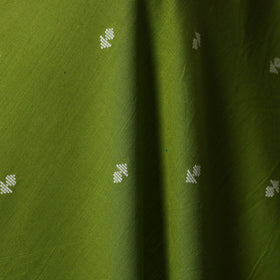 Green - prewashed cotton jacquard fabric 17 - handcrafted