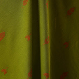 Green - prewashed cotton jacquard fabric 18 - handcrafted