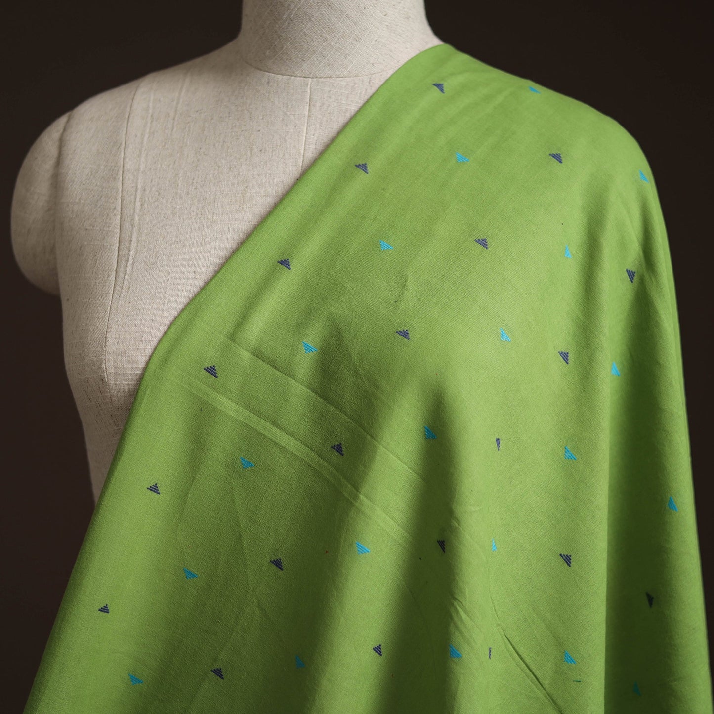Prewashed cotton jacquard fabric 24 - handcrafted