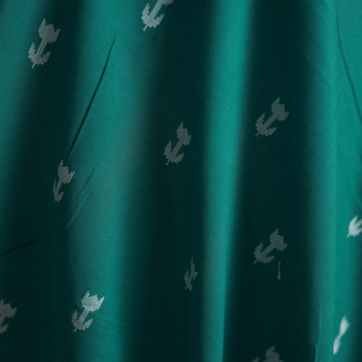Prewashed cotton jacquard fabric 27 - handcrafted