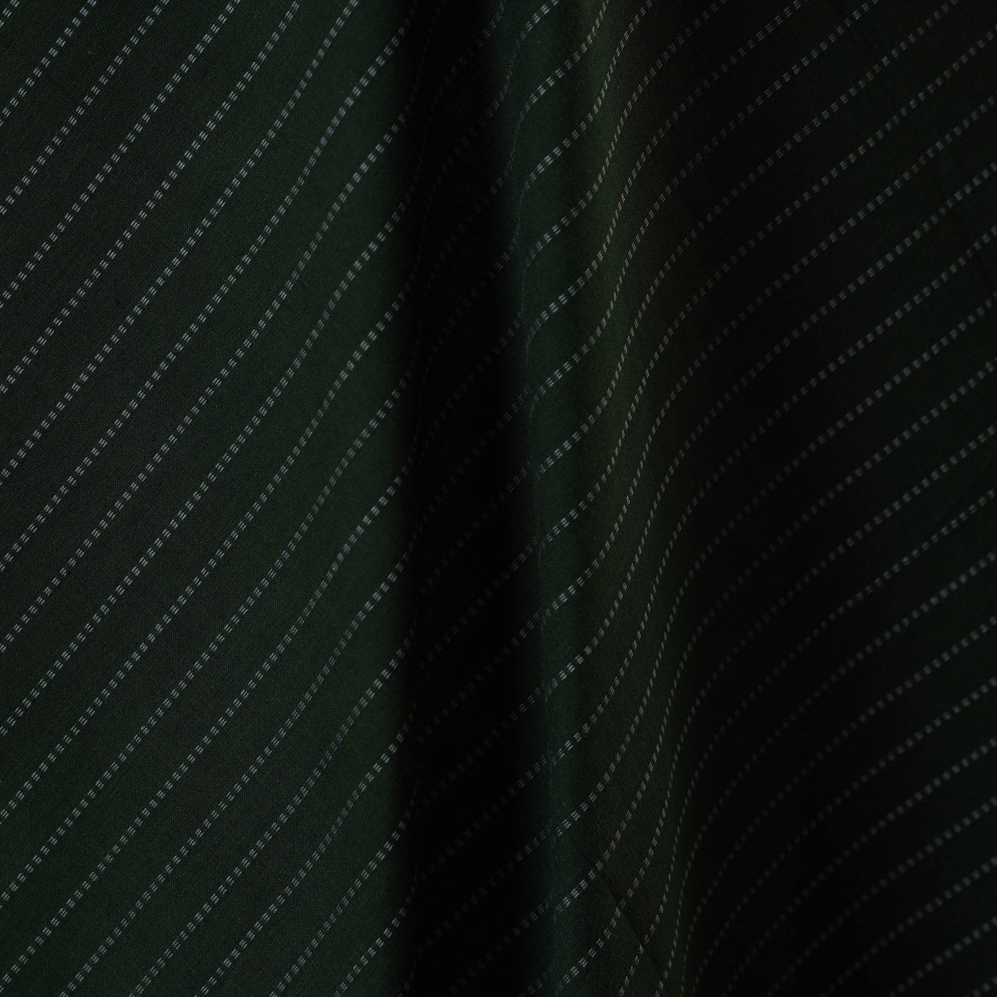 Green - prewashed cotton jacquard fabric 28 - handcrafted