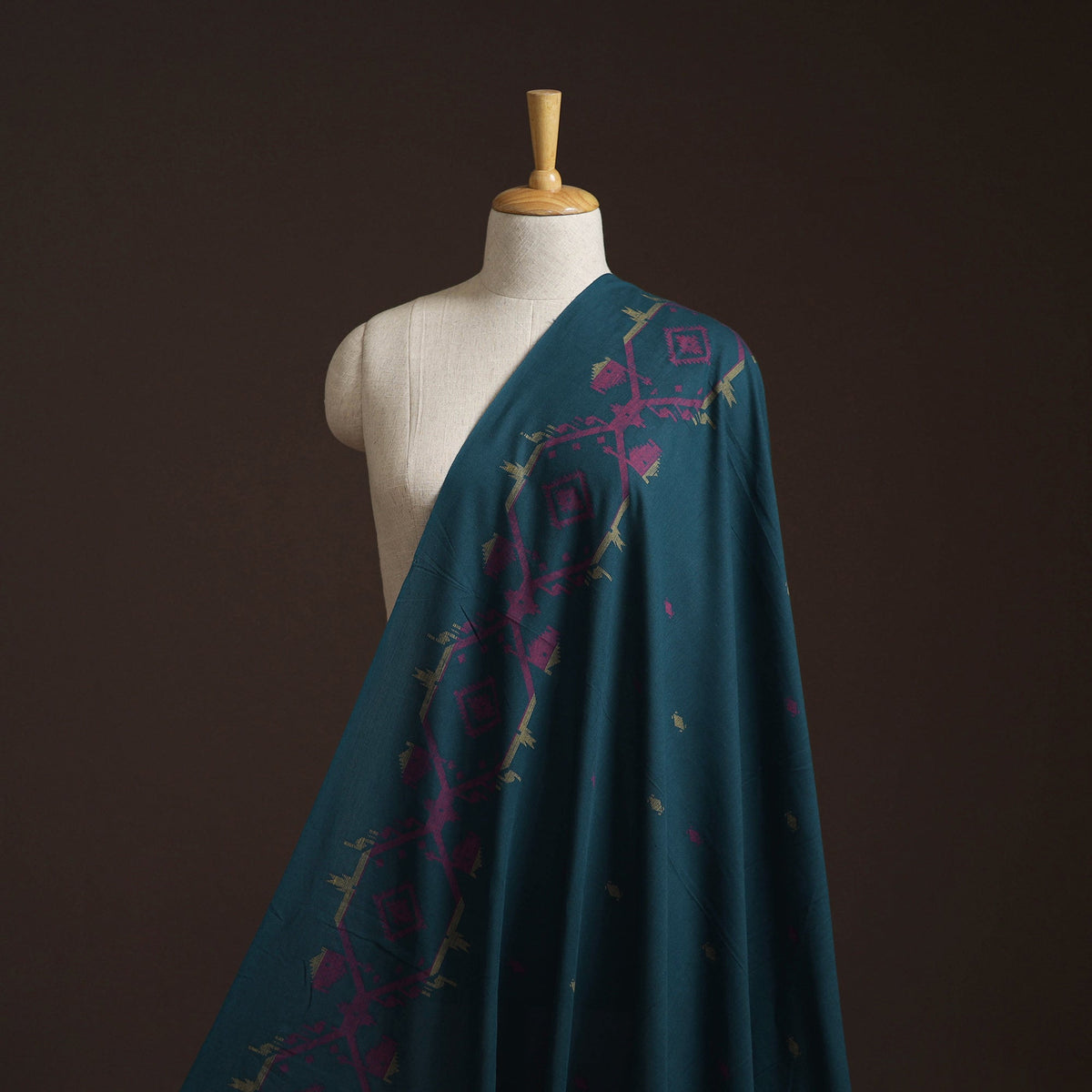 Prewashed cotton jacquard fabric 30 - handcrafted
