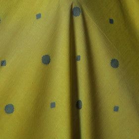 Green - prewashed cotton jacquard fabric 39 - handcrafted