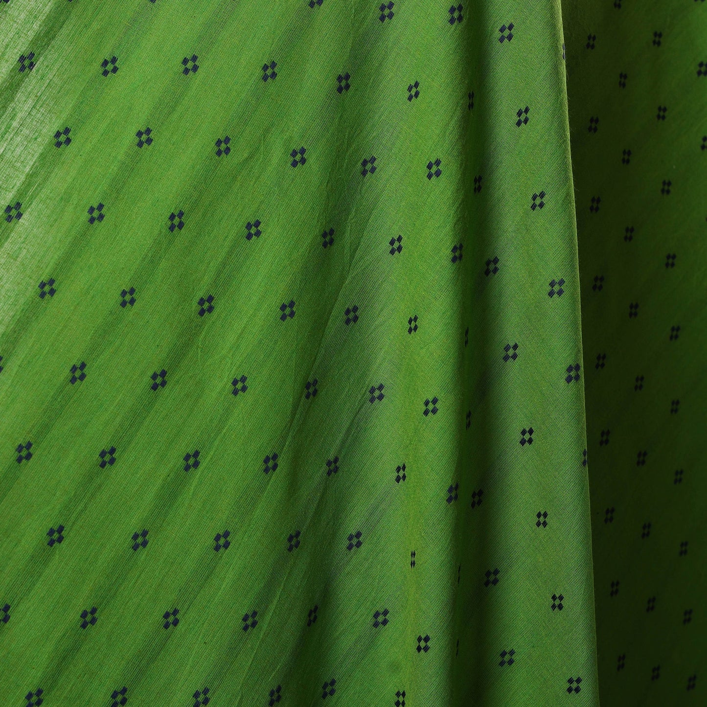 Green - prewashed cotton jacquard weave fabric 13