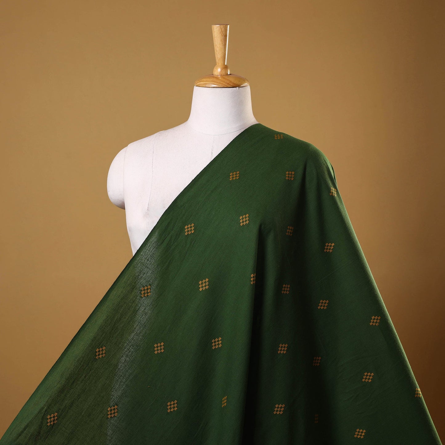 Green - prewashed cotton jacquard weave fabric 17
