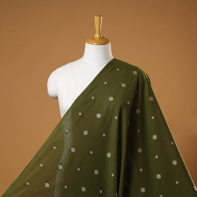 Green - prewashed cotton jacquard weave fabric 21