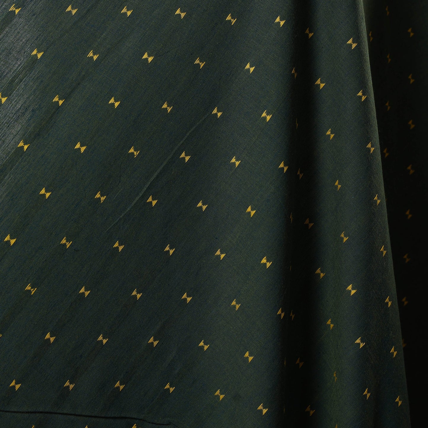 Green - prewashed cotton jacquard weave fabric 21