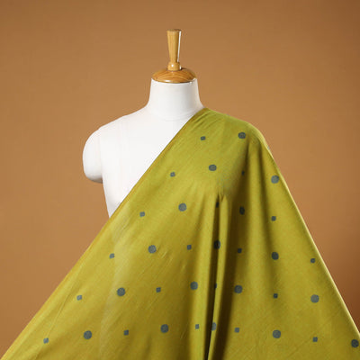 Green - prewashed cotton jacquard weave fabric 27