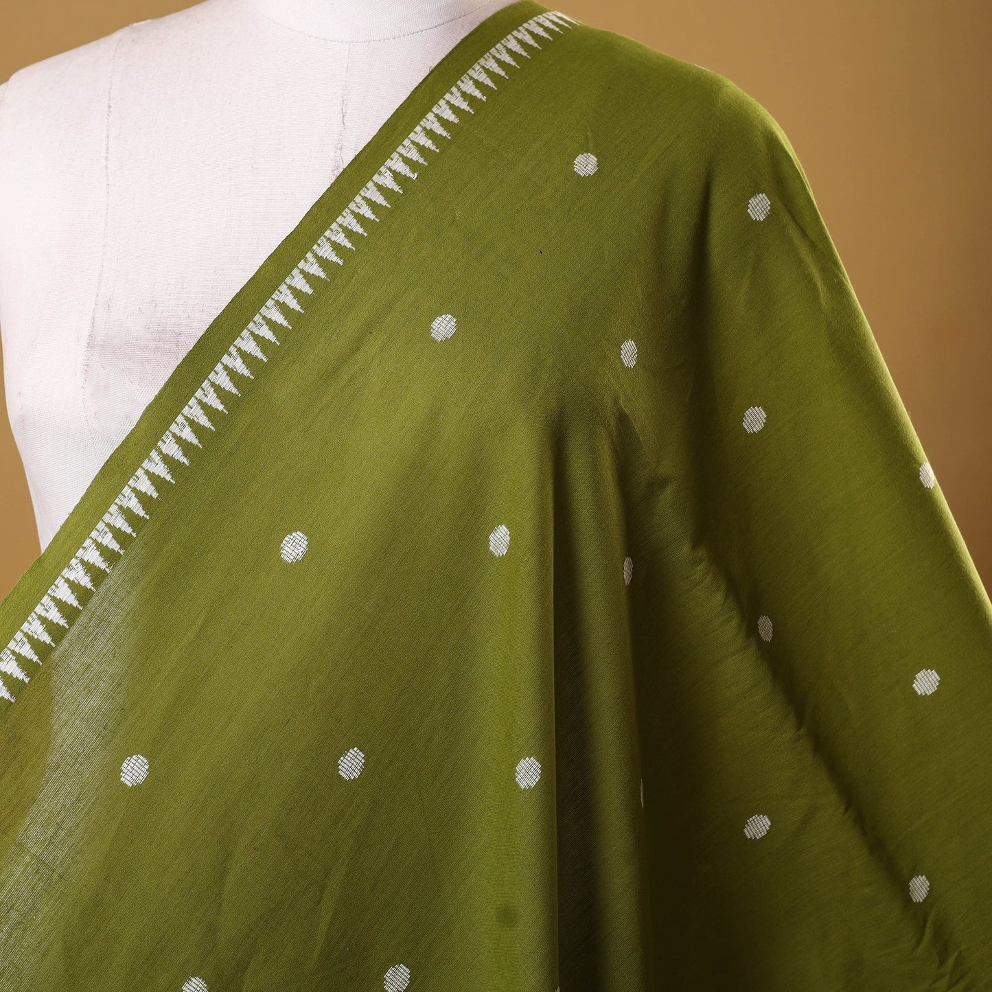 Green - prewashed cotton jacquard weave fabric 27