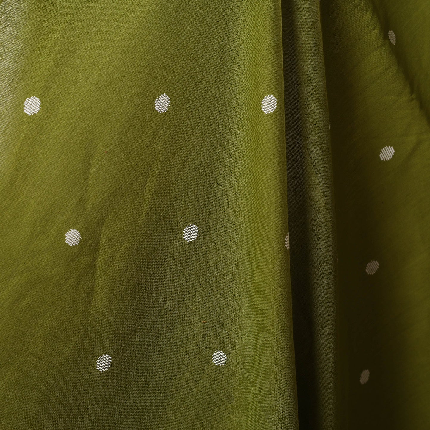 Green - prewashed cotton jacquard weave fabric 27
