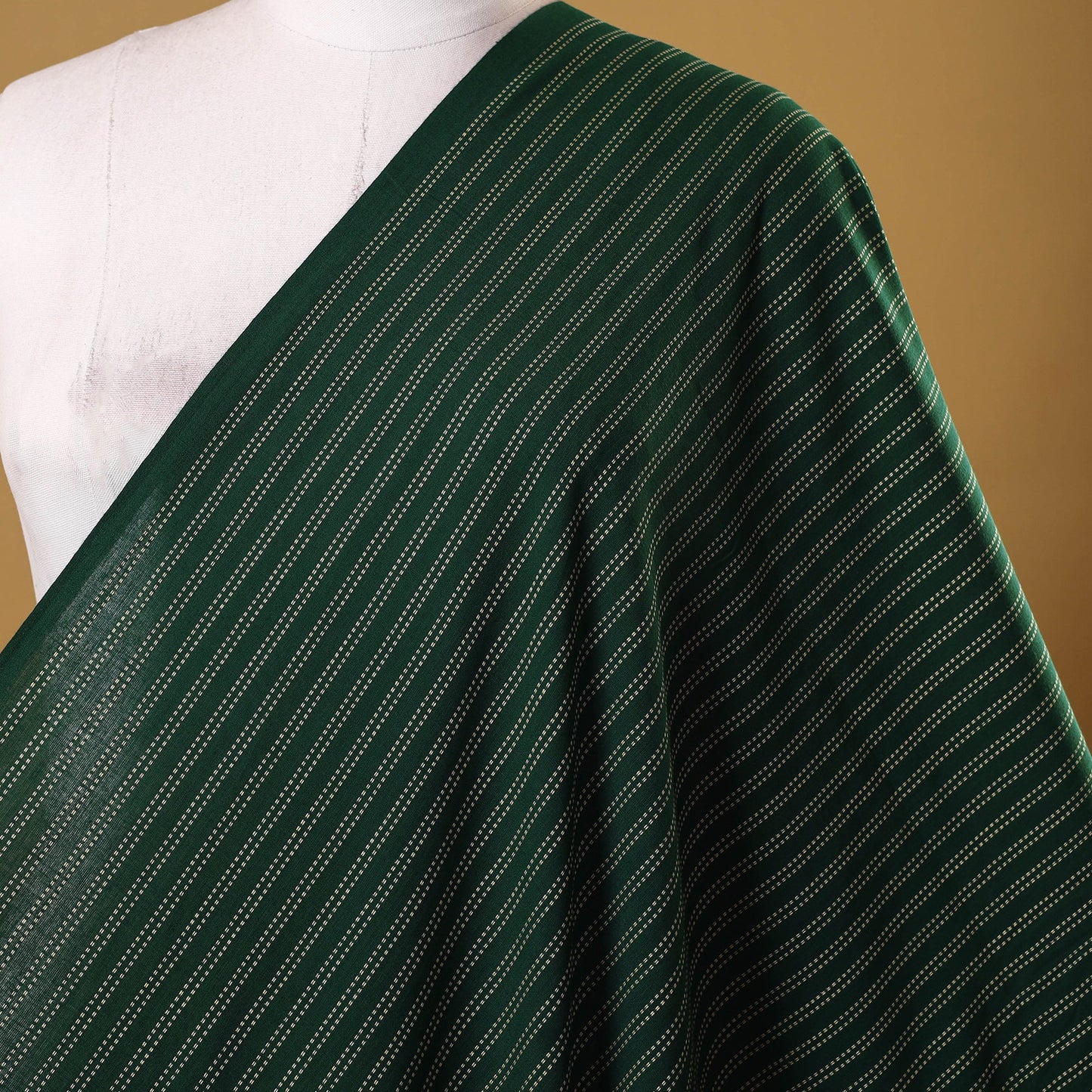 Green - prewashed cotton jacquard weave fabric 29