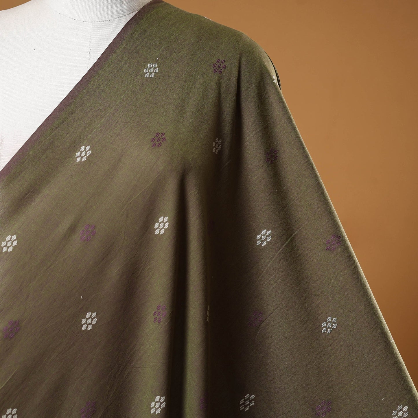 Green - prewashed cotton jacquard weave fabric 33